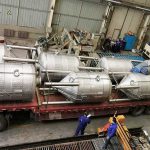 济南大型啤酒厂酿酒系统发货现场