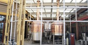 海南1500L啤酒设备项目